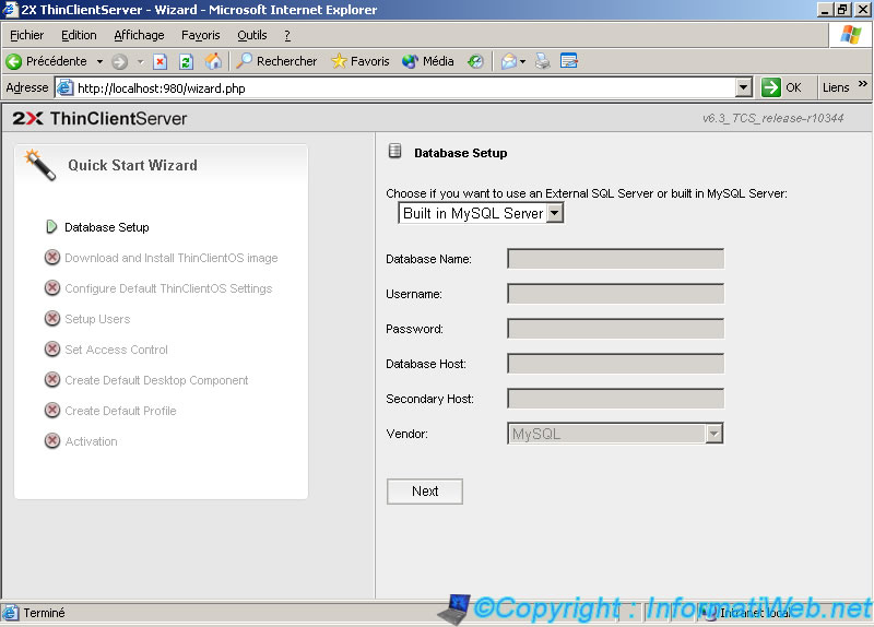 Terminal Server (TSE / thin clients) with 2X ThinClientServer